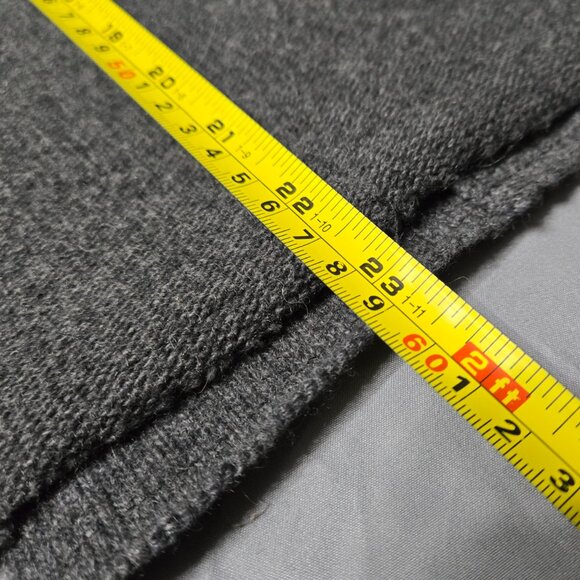 Stile Benetton Size Small Womens Gray Italian Wool Skirt - Picture 6 of 6